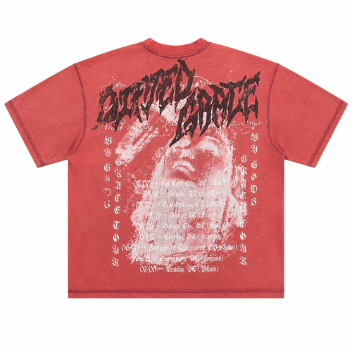 GFTD GRACE RED TEE