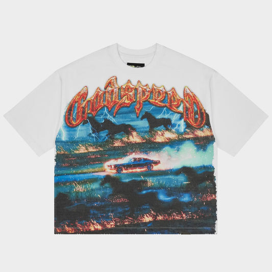 Horsepower T-shirt (White)