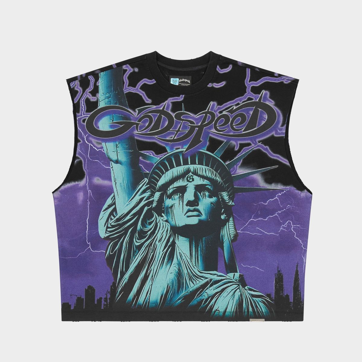 Voltage Sleeveless T-shirt  PURPLE