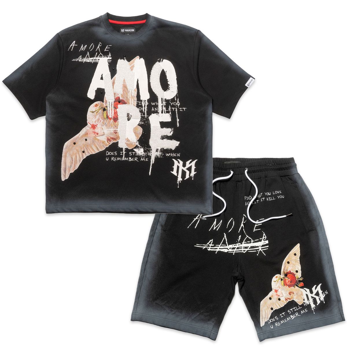 MAKOBI AMORE SHORT SET (M451)