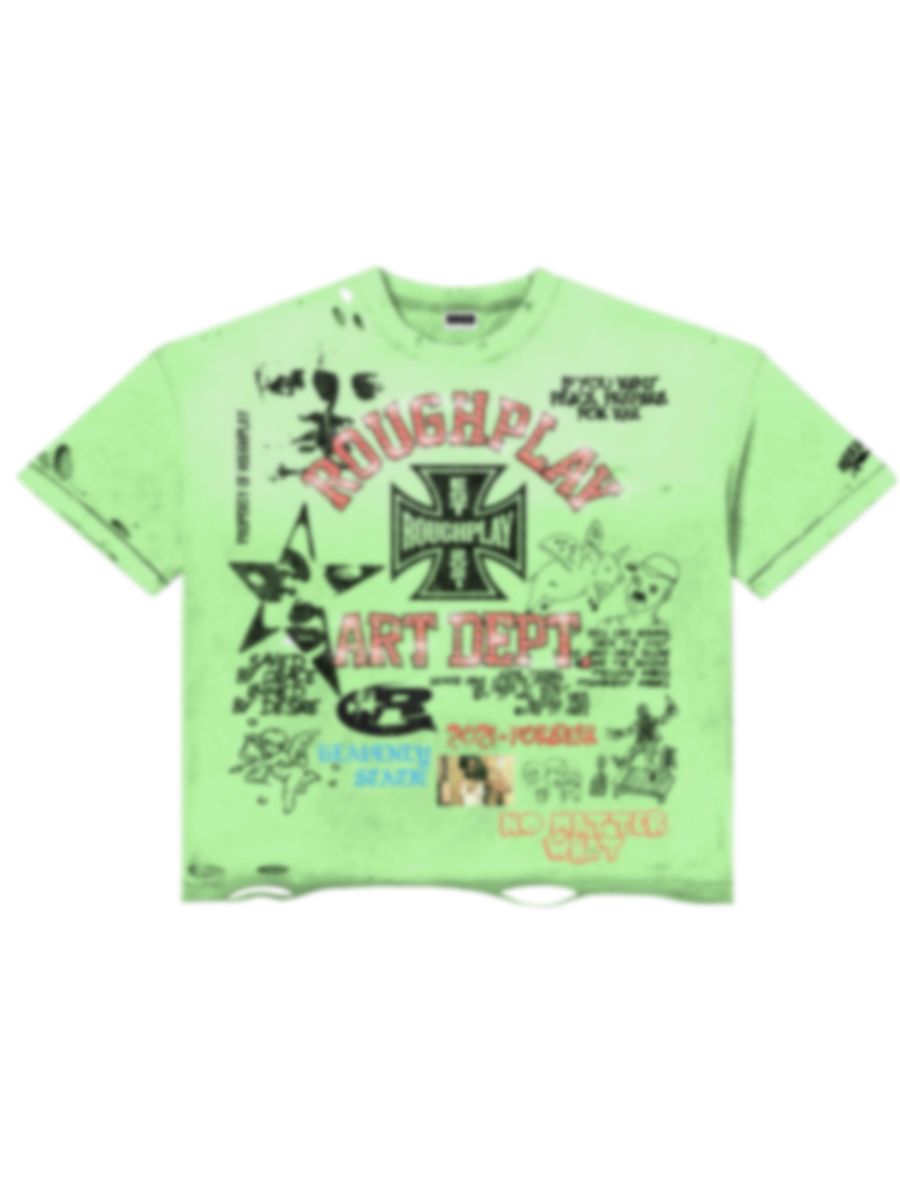 RoughPlay LIME  T-SHIRT