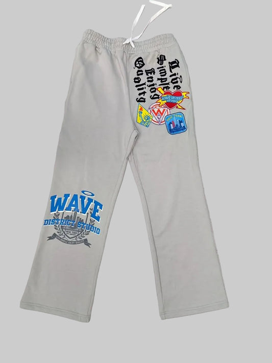 MR WAVE WDS Patches (Heather Grey) Pants (WDS-4P001A)