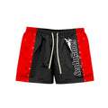 RoughPlay STRIPE SHORTS (BLK/RED)