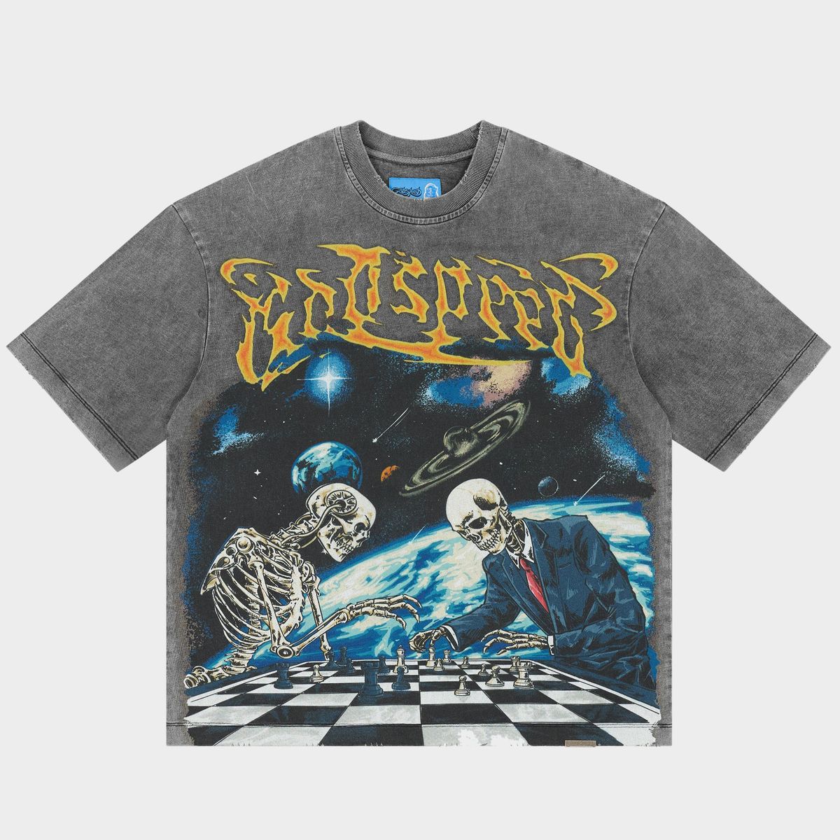 Godspeed Checkmate II T-Shirt NG Grey Wash