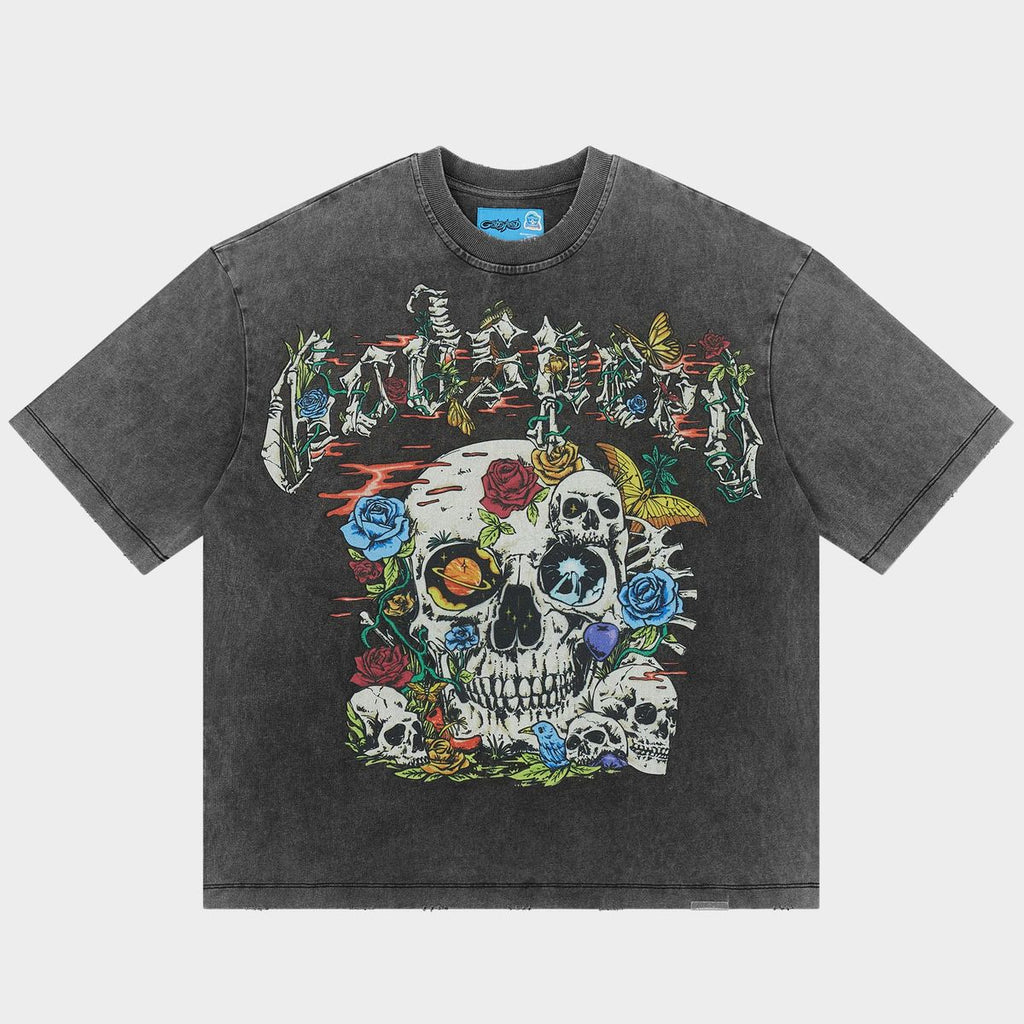 Godspeed Cosmic Remains T-Shirt NG Grey Wash