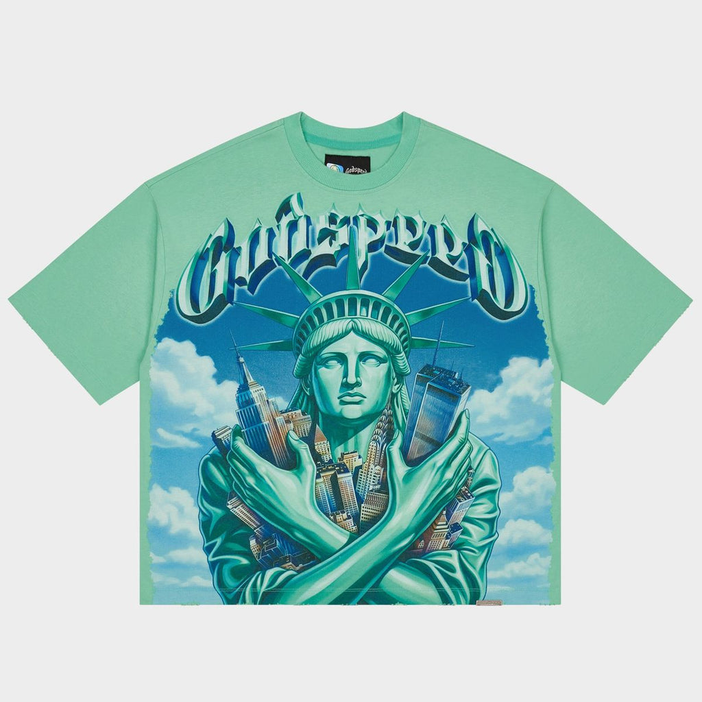 Godspeed Empire Guardian T-Shirt Aqua