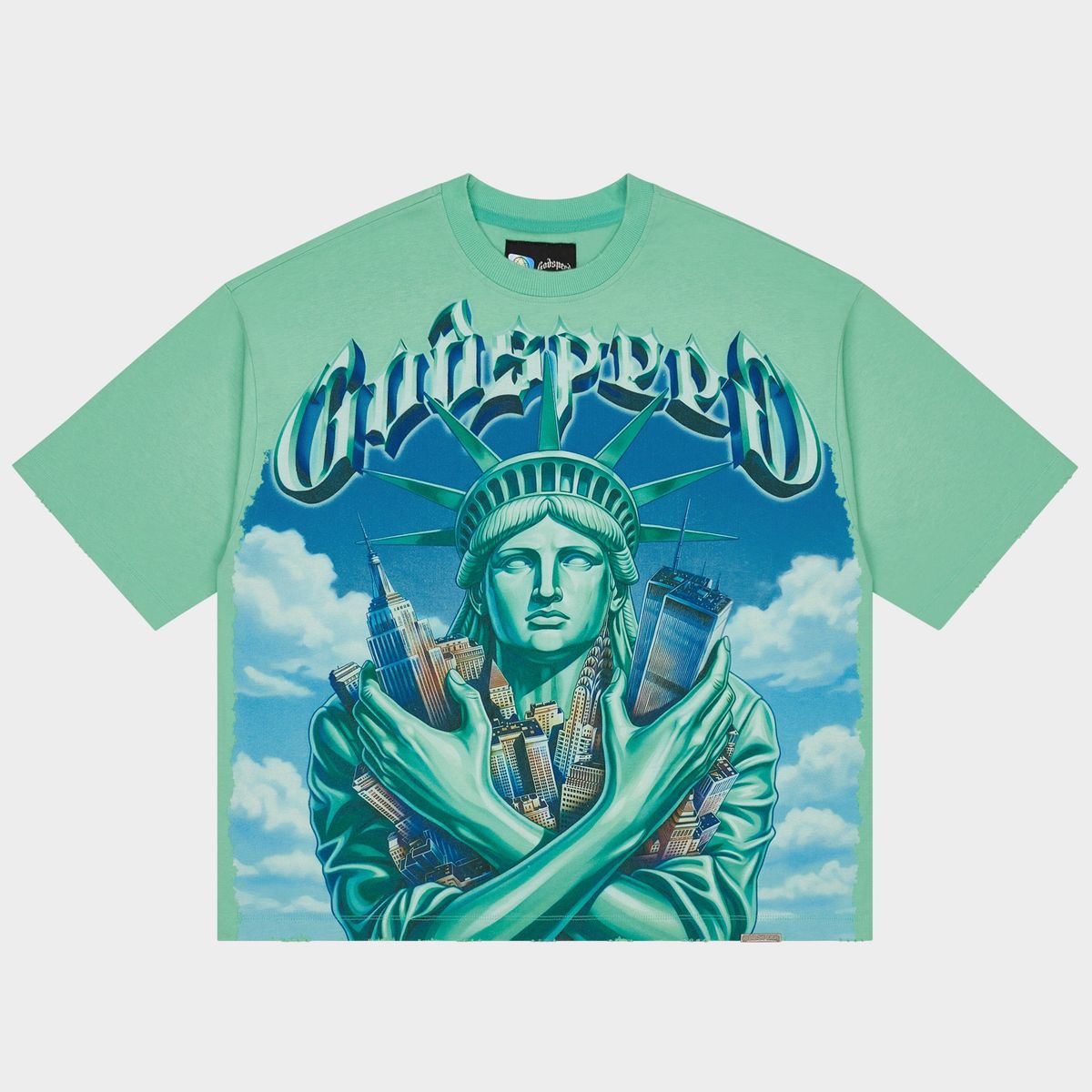 Godspeed Empire Guardian T-Shirt Aqua