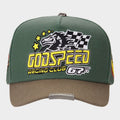 Godspeed GRC Members Snapback Hat Green Brown