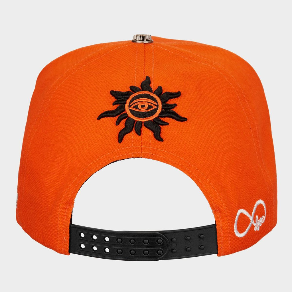 Godspeed Insignia Hat Orange Black