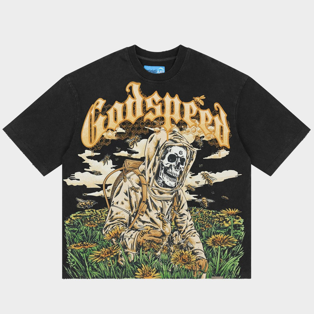 Godspeed Save the Bees II T-Shirt NG Black