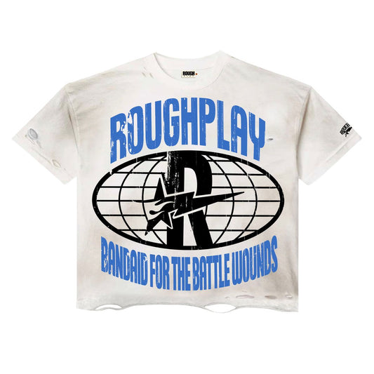 RoughPlay BLUE/BLACK T-SHIRT