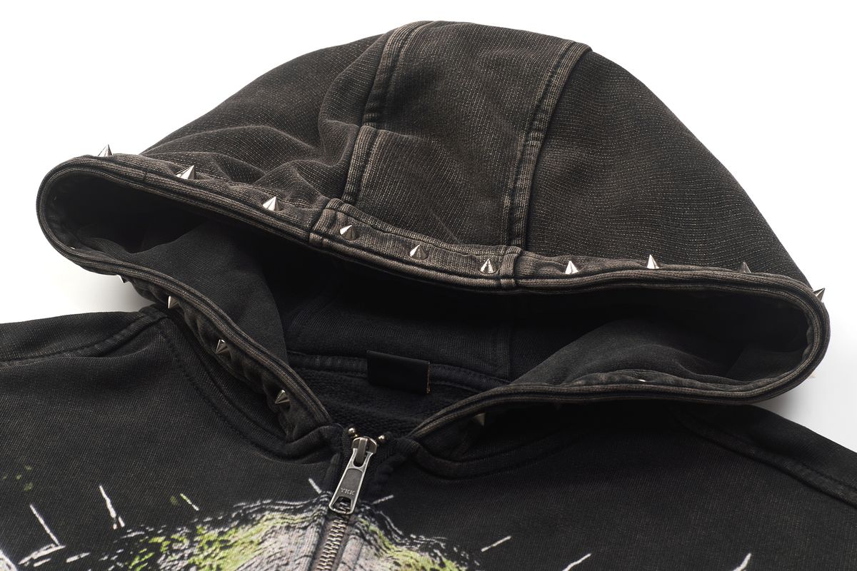 AlphaStyle Erebus Zip Up Hoodie (MBFV-1489)
