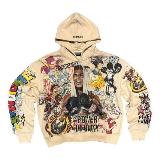 Syndicate "Unity" Zip Up Beige (SYNFH_13)