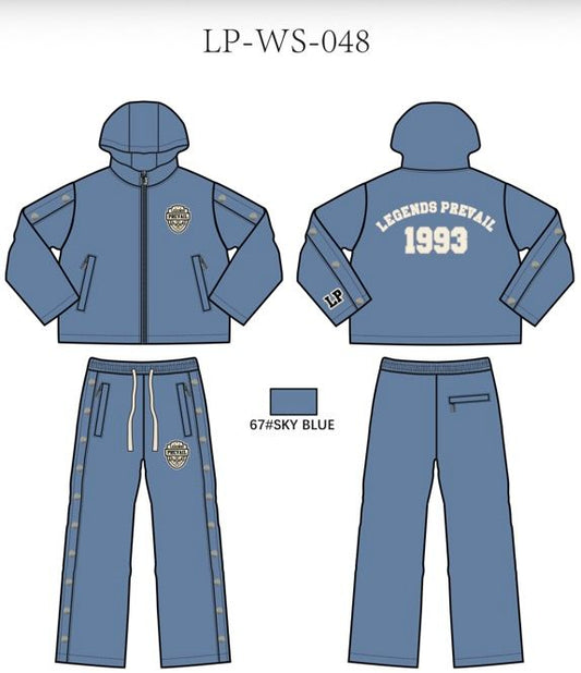 Legends Prevail Shield Nylon Set Sky Blue (048)