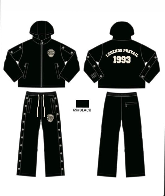 Legends Prevail Shield Nylon Set Black (048)