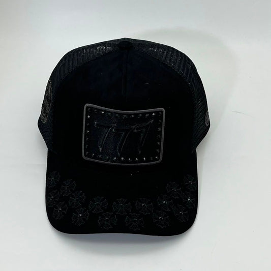 HUDSON V5 DIAMOND 777 SUEDE TRUCKER (CD0398) BLACK BLACK
