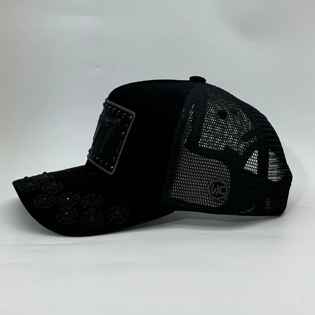 HUDSON V5 DIAMOND 777 SUEDE TRUCKER (CD0398) BLACK BLACK