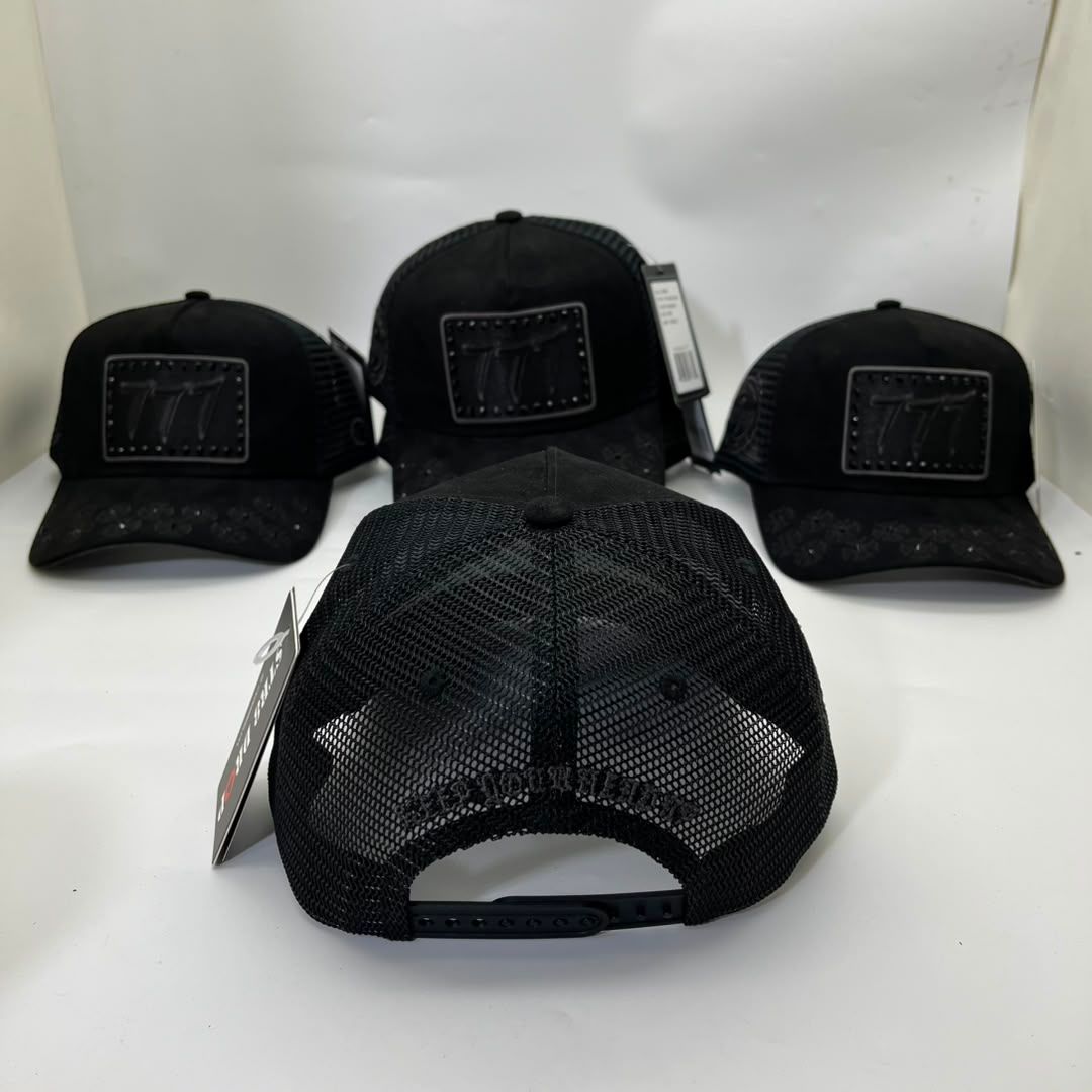 HUDSON V5 DIAMOND 777 SUEDE TRUCKER (CD0398) BLACK BLACK