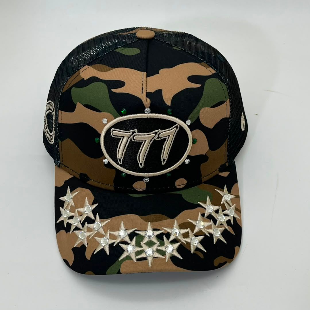 HUDSON V1 DIAMOND 777 CAMOUFLAGE TRUCKER (CD0557) WOODLAND