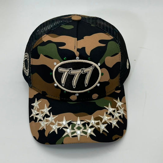 HUDSON V1 DIAMOND 777 CAMOUFLAGE TRUCKER (CD0557) WOODLAND