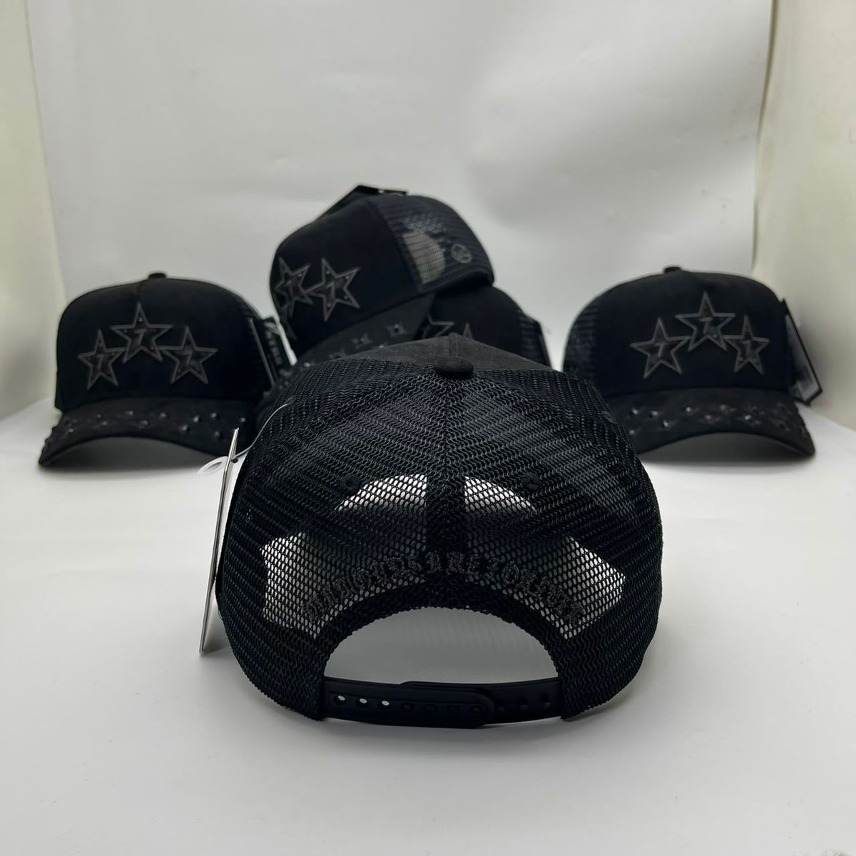 HUDSON V3 DIAMOND 777 SUEDE TRUCKER (CD0558) BLK/BLK