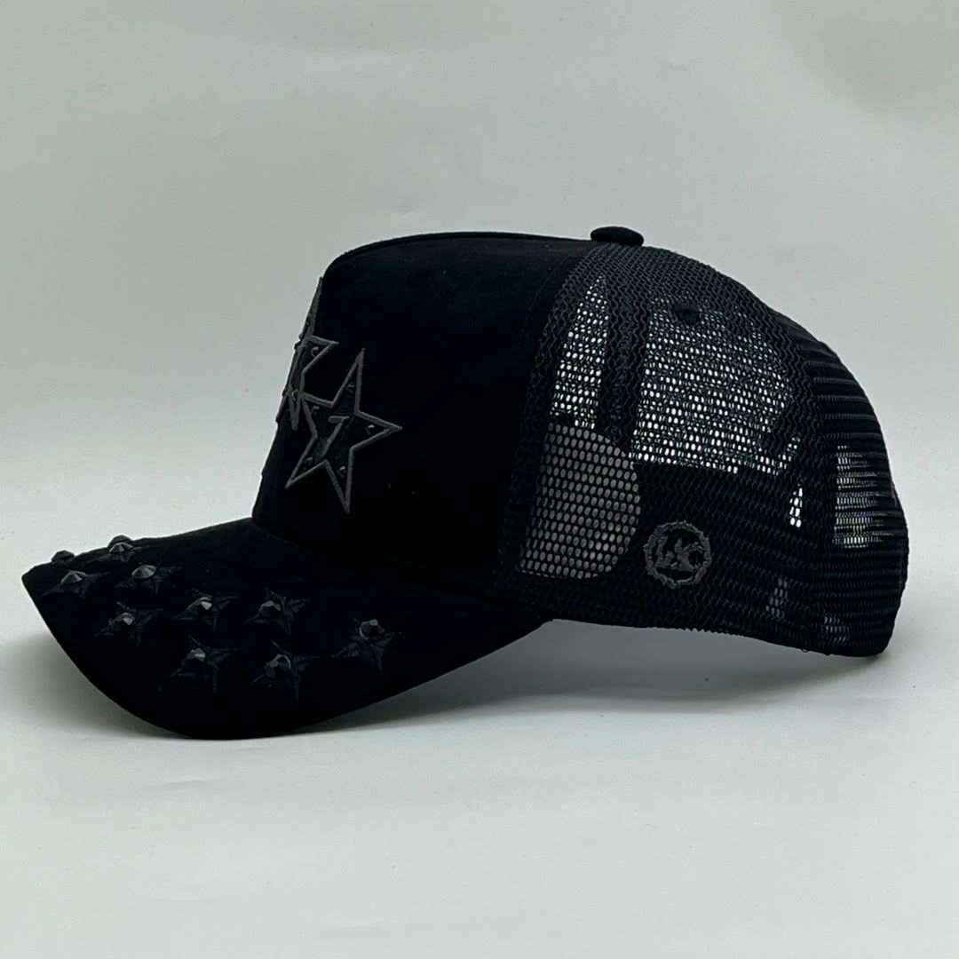 HUDSON V3 DIAMOND 777 SUEDE TRUCKER (CD0558) BLK/BLK
