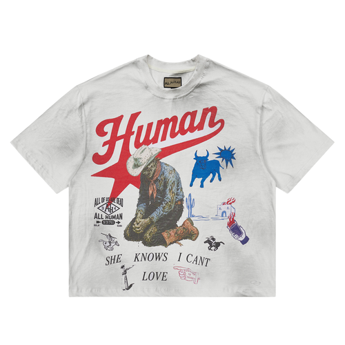 ALL HUMAN LOVE ME HATE ME TEE