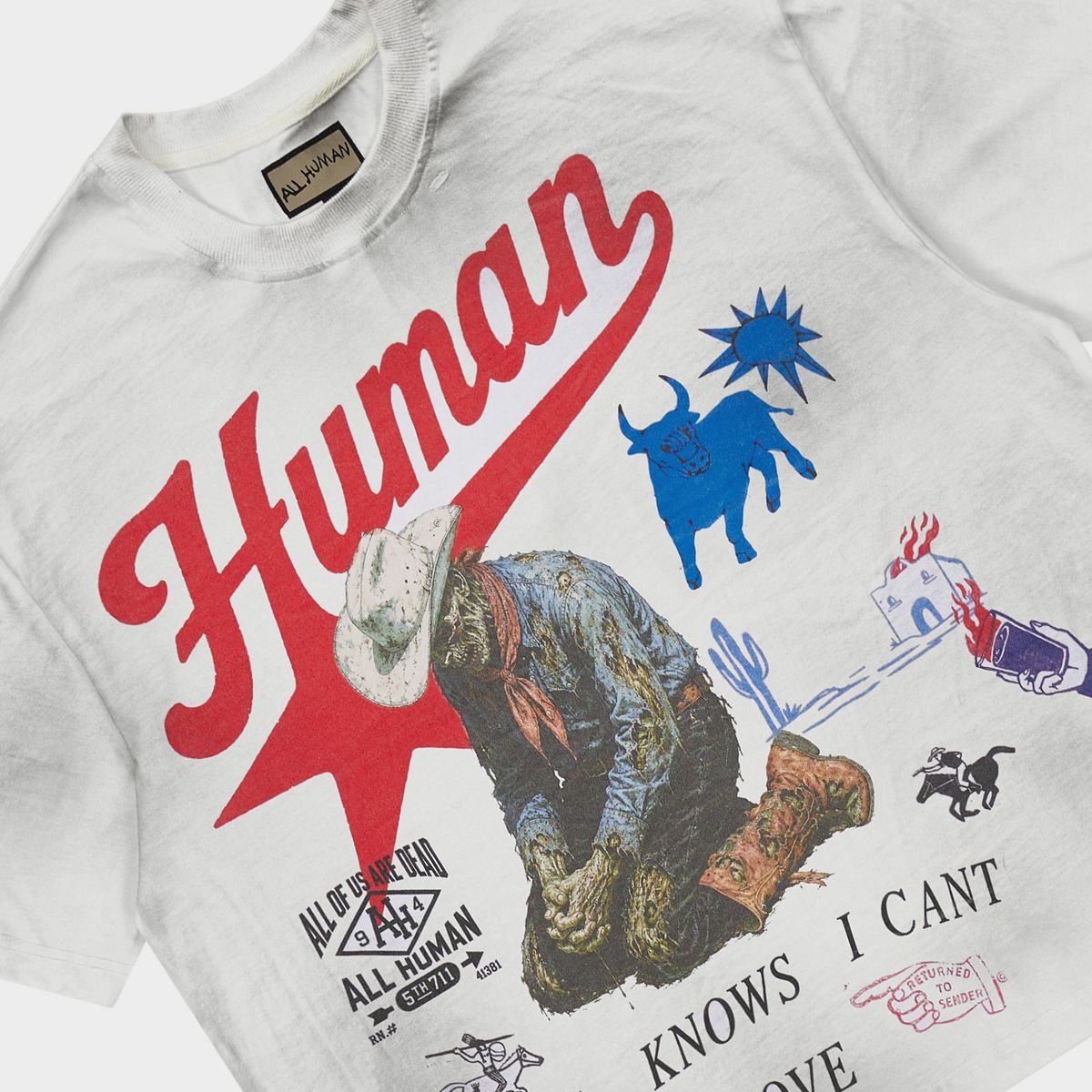 ALL HUMAN LOVE ME HATE ME TEE