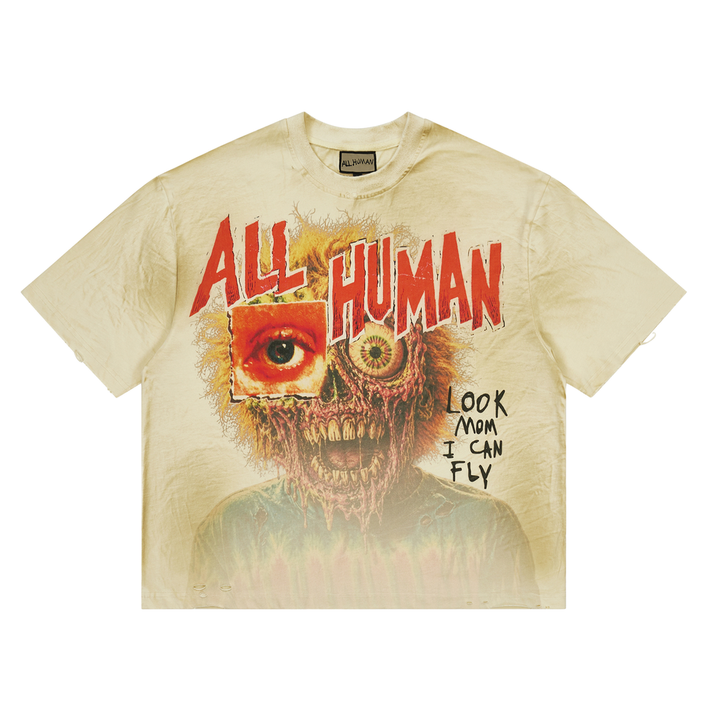 ALL HUMAN GOLDEN YEARS TEE