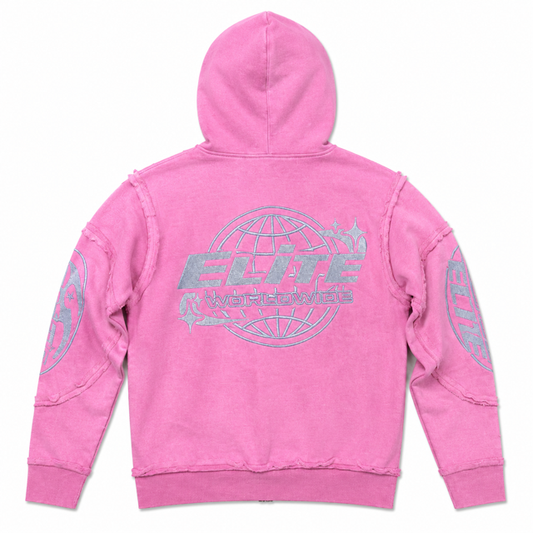 ELITE Embroidered Royal Men's Zip-Up (1134-D)