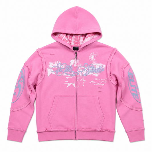 ELITE Embroidered Royal Men's Zip-Up (1134-D)