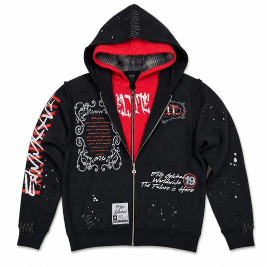 ELITE  Double Layer Royal Men's Zip-Up (1135-D)