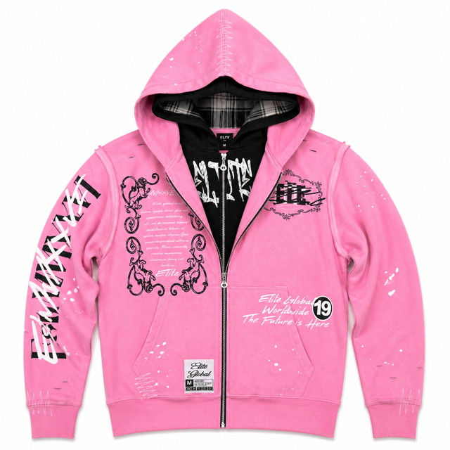 ELITE  Double Layer Royal Men's Zip-Up (1138-D)