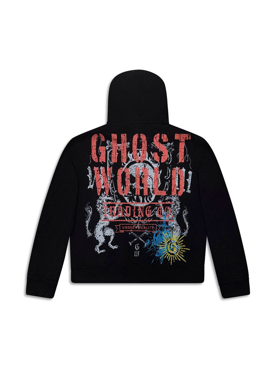 GHST WRLD Reality Hoodie - Black (GSH2 - BLACK)