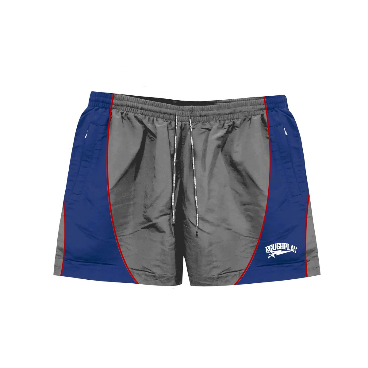 RoughPlay PIPE SHORTS (GREY/BLUE)