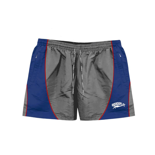 RoughPlay PIPE SHORTS (GREY/BLUE)
