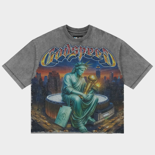 GODSPEED Finally T-Shirt (Grey Wash)