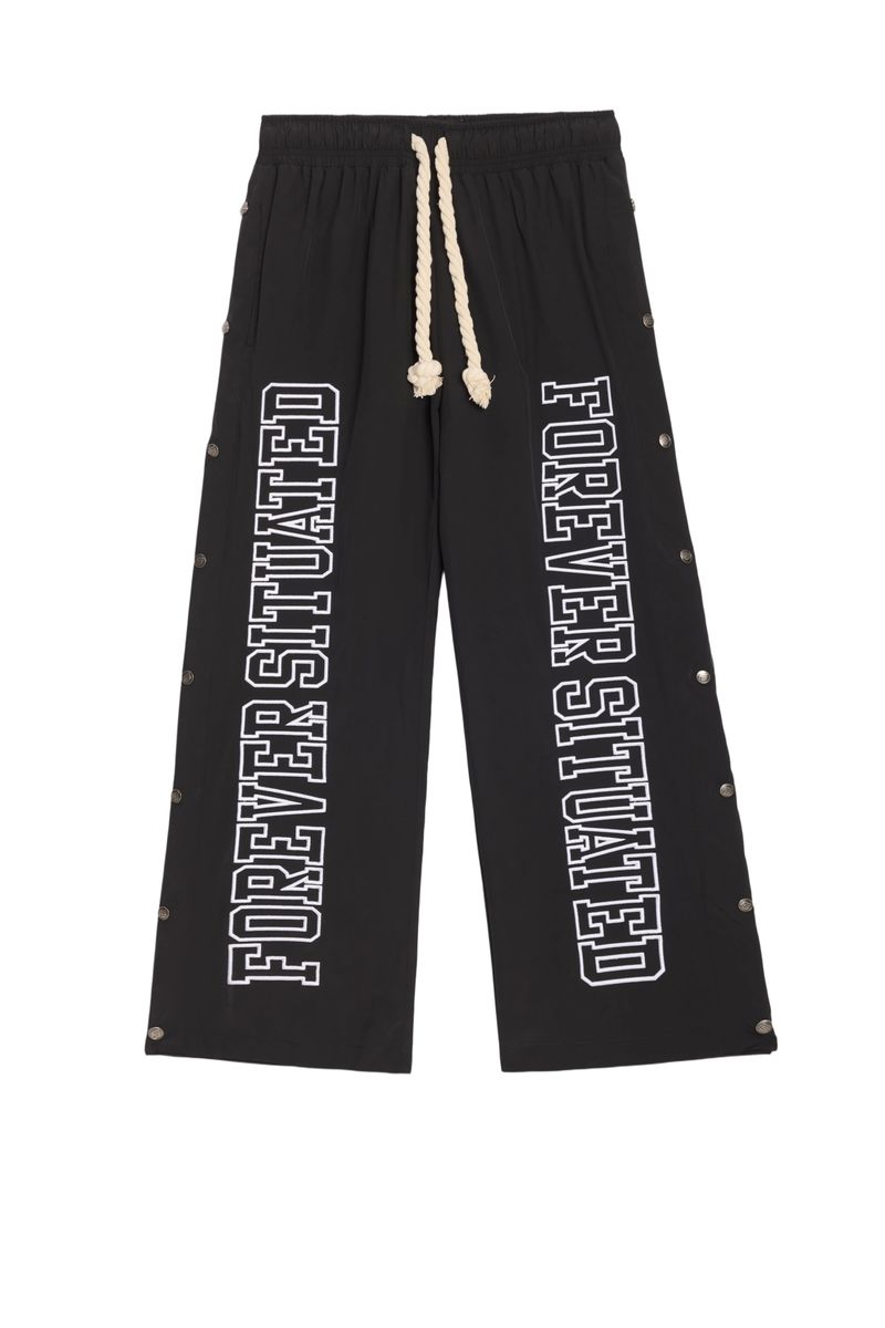 FS Nylon Track Pants Black (FSNYLON2BL)