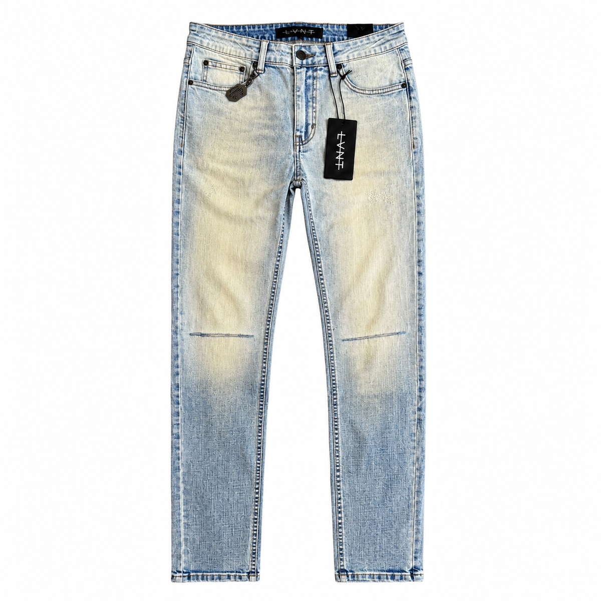 LVNT "YELLOW BLUE" SKINNY JEAN (LVNT-10)
