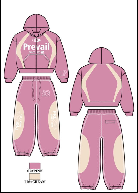 Legends Prevail Since 93 Sweatsuit - Pink (181)