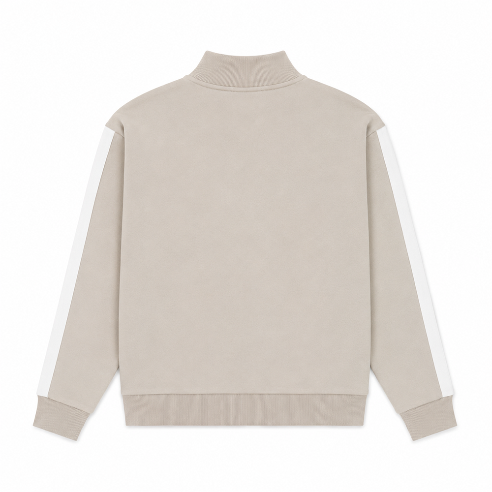 DOCTRINE QUARTER ZIP RACING CREW (DBC412) KHAKI