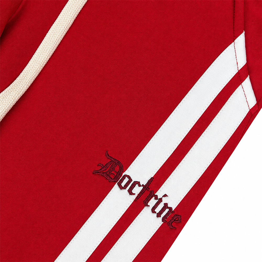 DOCTRINE DOUBLE STRIPE JOGGER (DBJ407) RED