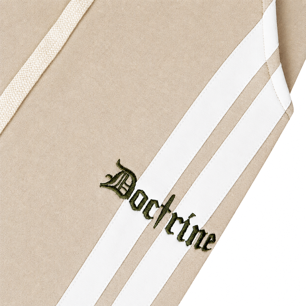 DOCTRINE DOUBLE STRIPE JOGGER (DBJ407) KHAKI
