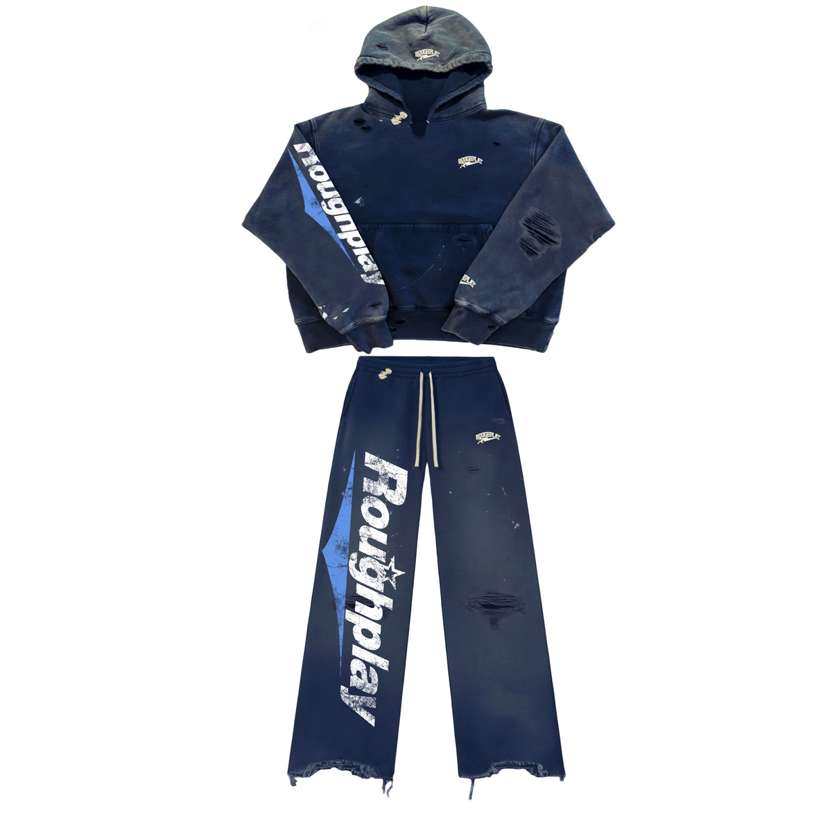 RoughPlay STRAIGHT LEG SET (NAVY/LIGHT BLUE)
