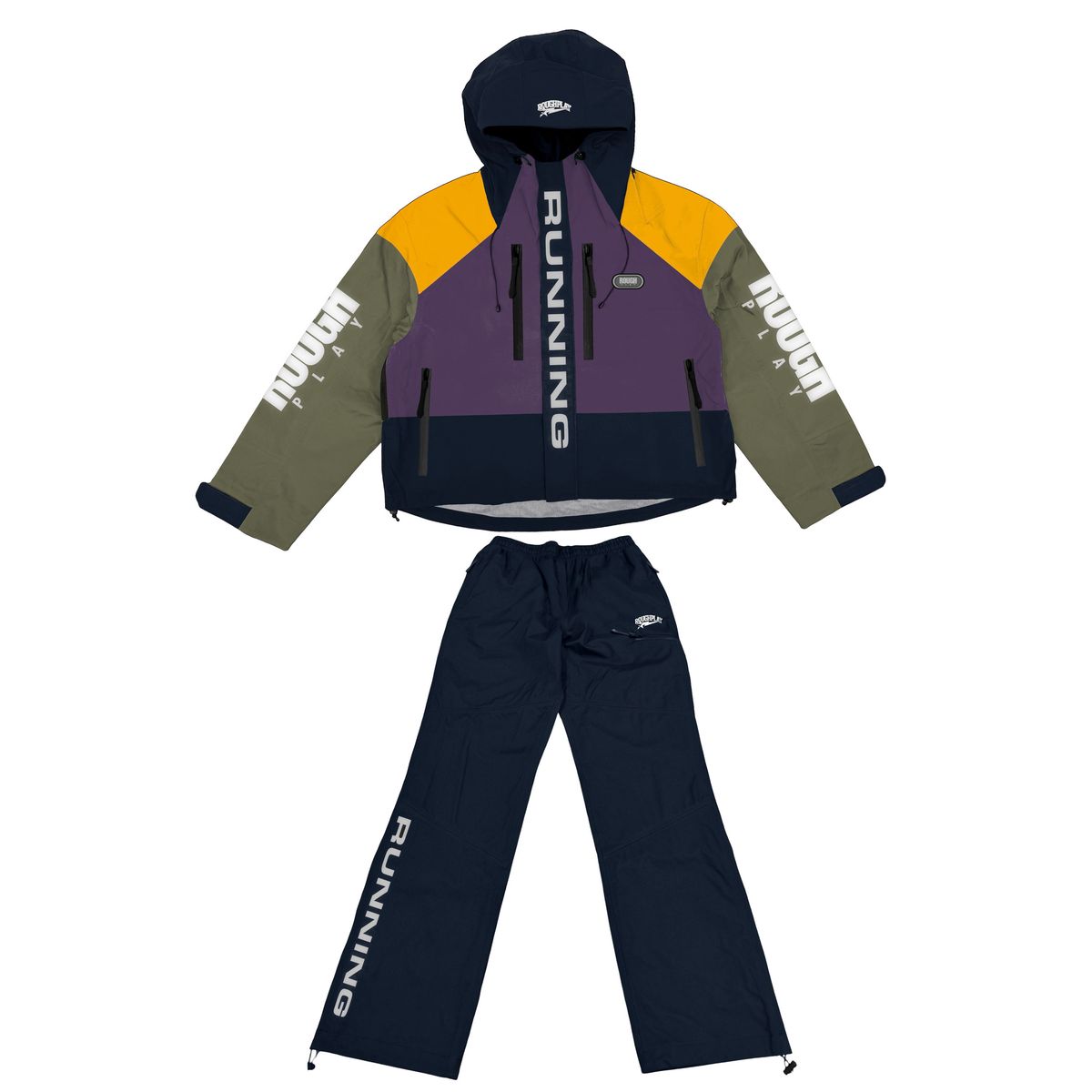 RoughPlay Water Resistance Tracksuit (Purple)