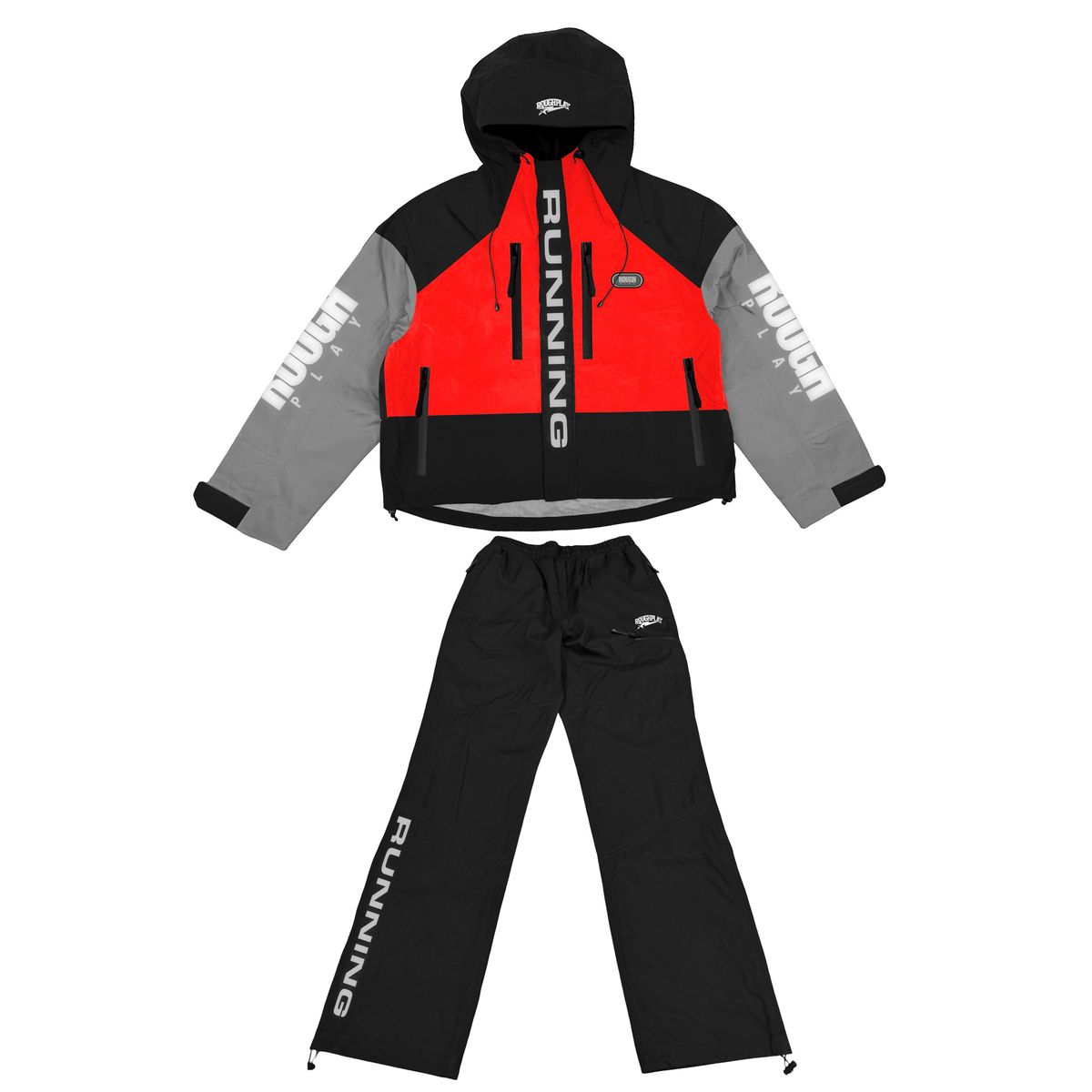 RoughPlay Water Resistance Tracksuit (Red)