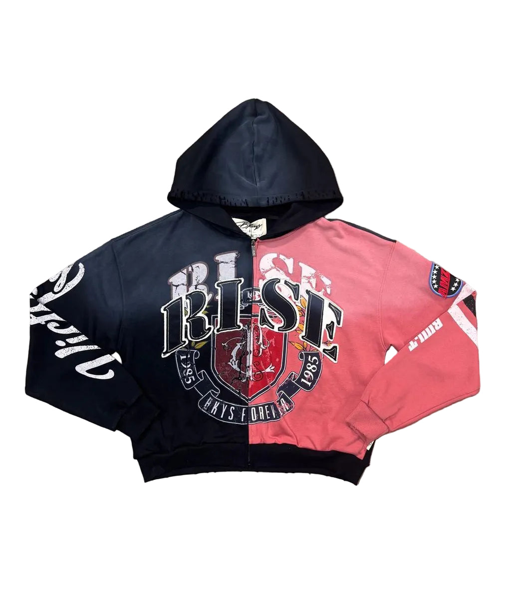 BKYS "Rise Club" F.Terry Hoodie- Black