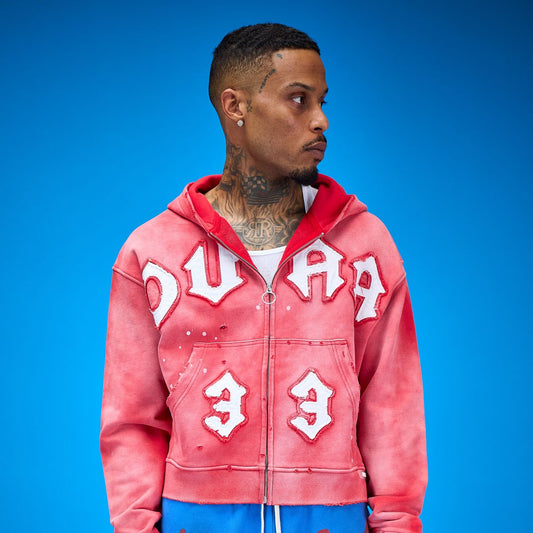 DUAA 33 RED HOODIE