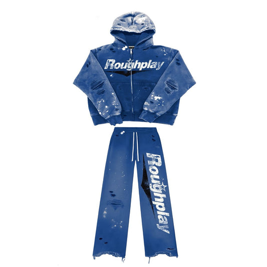 RoughPlay SweatSuit (Royal/Black)