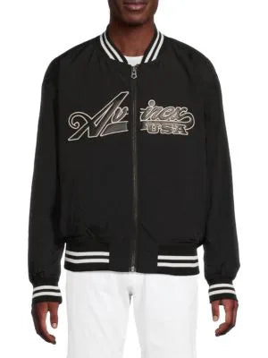 Avirex Nylon Jacket - Black